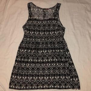 Black and white H&M dress.